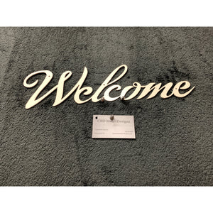 Home Decor Welcome sign