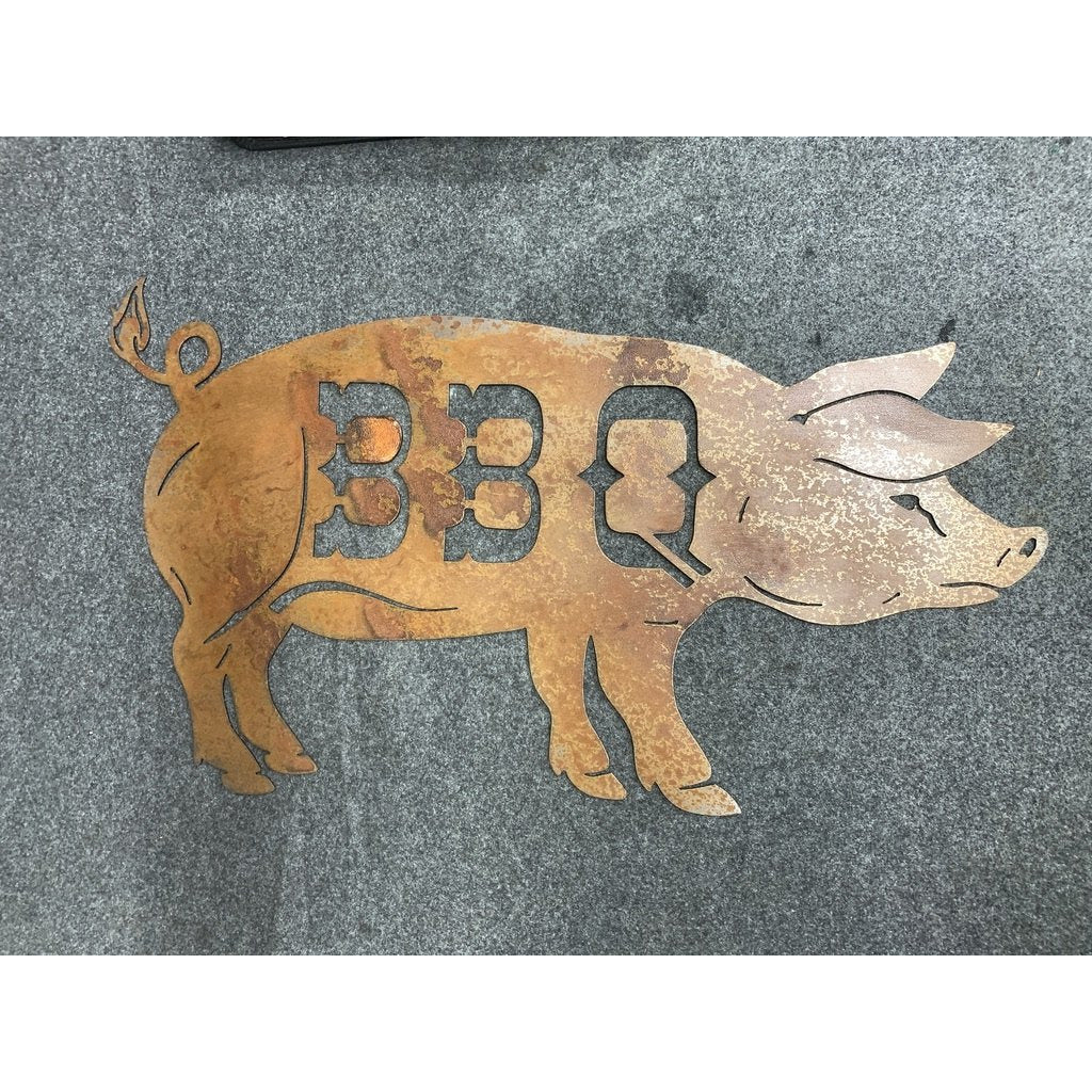 BBQ Pig Sign - Sewee