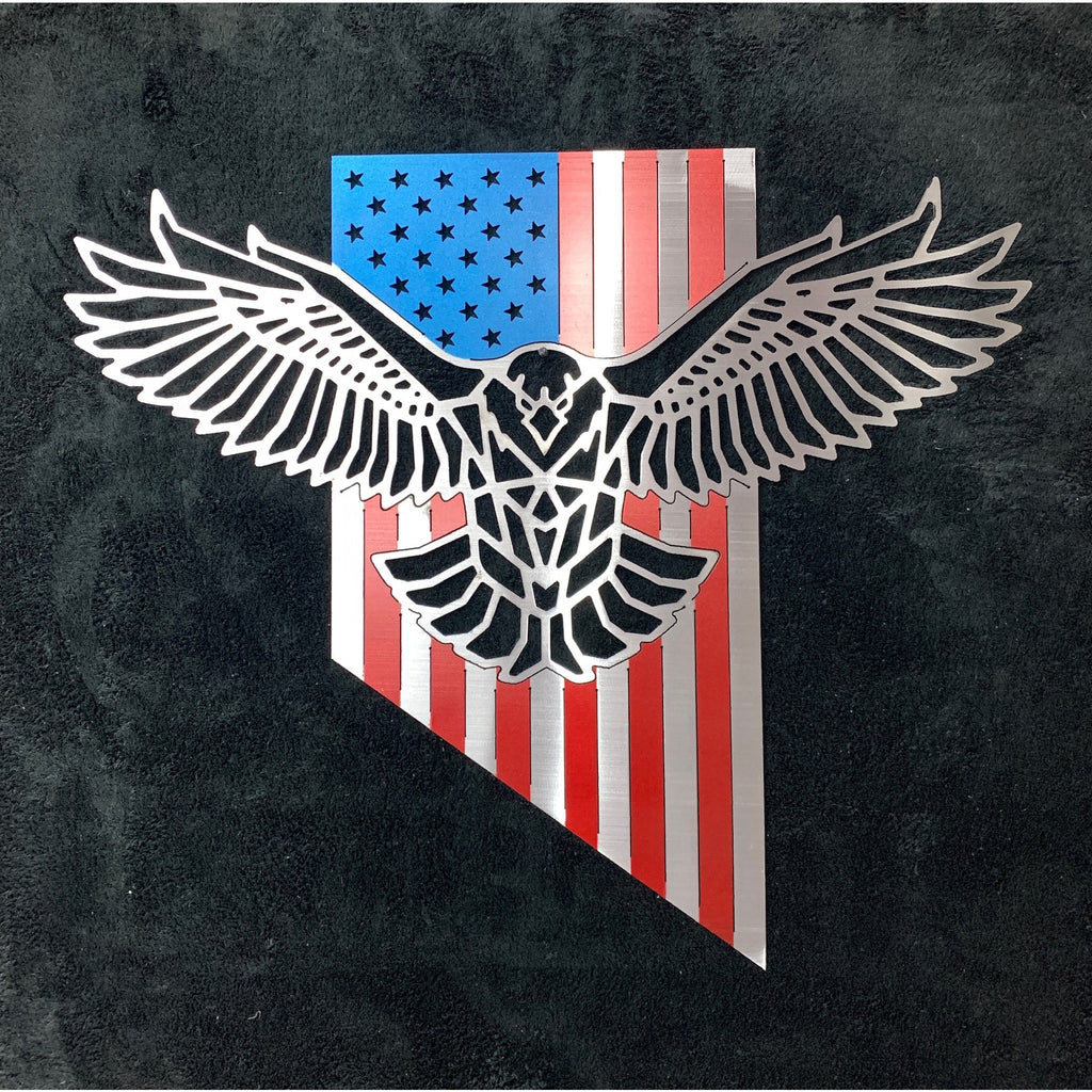 Eagle w/American Flag
