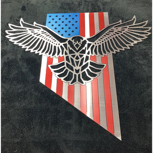 Eagle w/American Flag