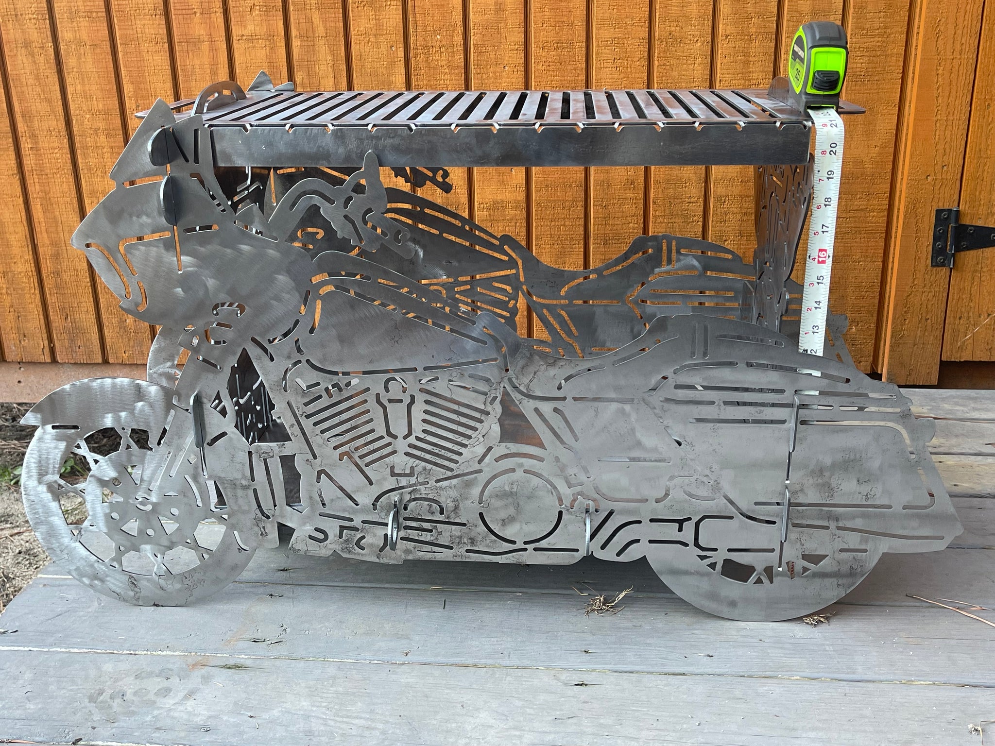 Motorcycle Fire Pit/Grill