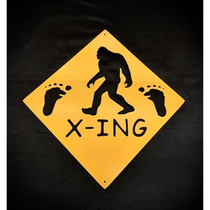 Bigfoot X-ING Sign