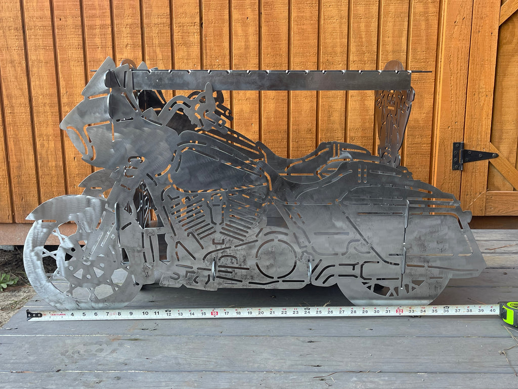 Motorcycle Fire Pit/Grill